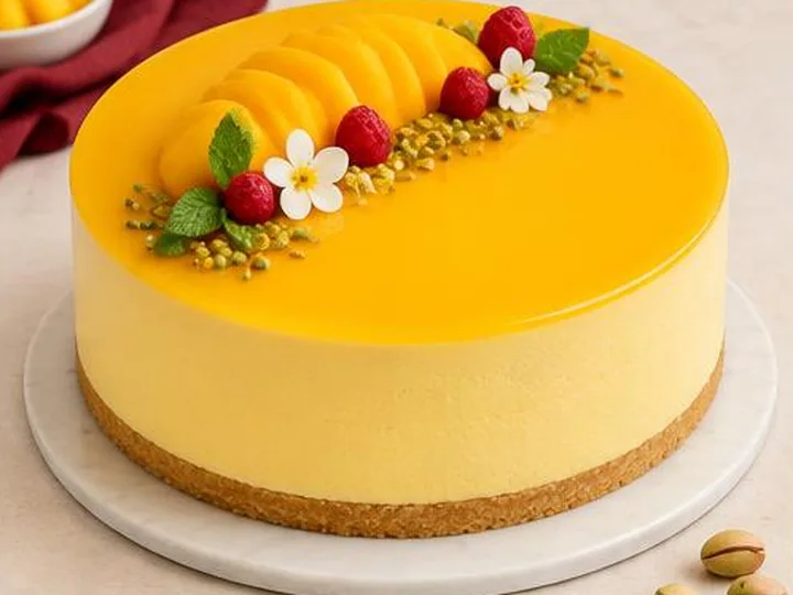 Mango Mousse Cake