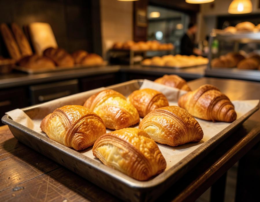 Pastries at Kudrat Bakehouse, Brampton